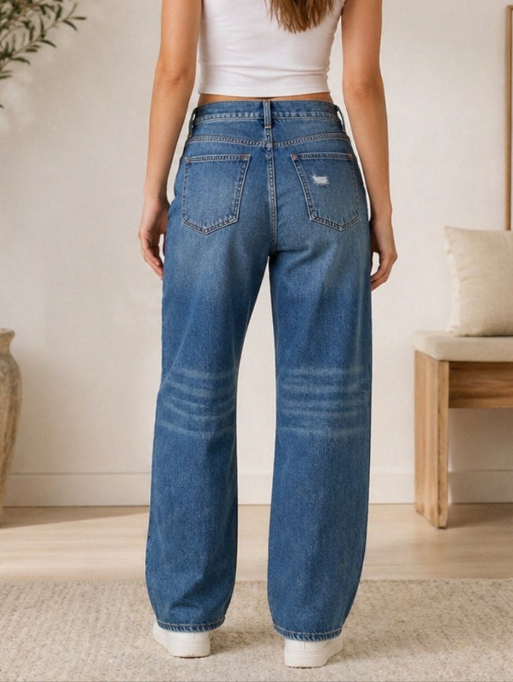 Universal Thread Mid Rise 90s Baggy Jeans – Size 14 – New With Tags - Picture 2 of 10
